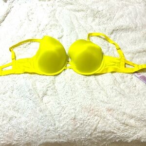 SAVAGE X 34DDD yellow bra